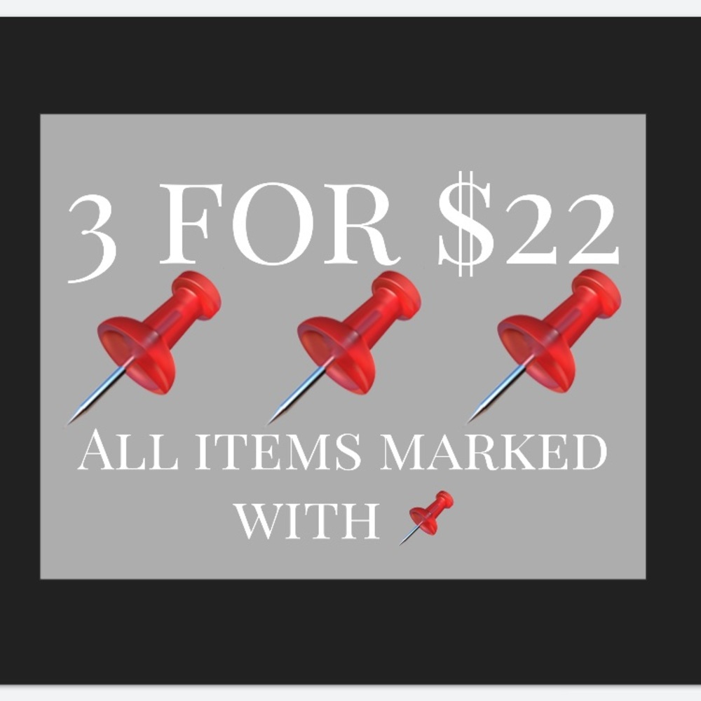 📌=3 for $22
